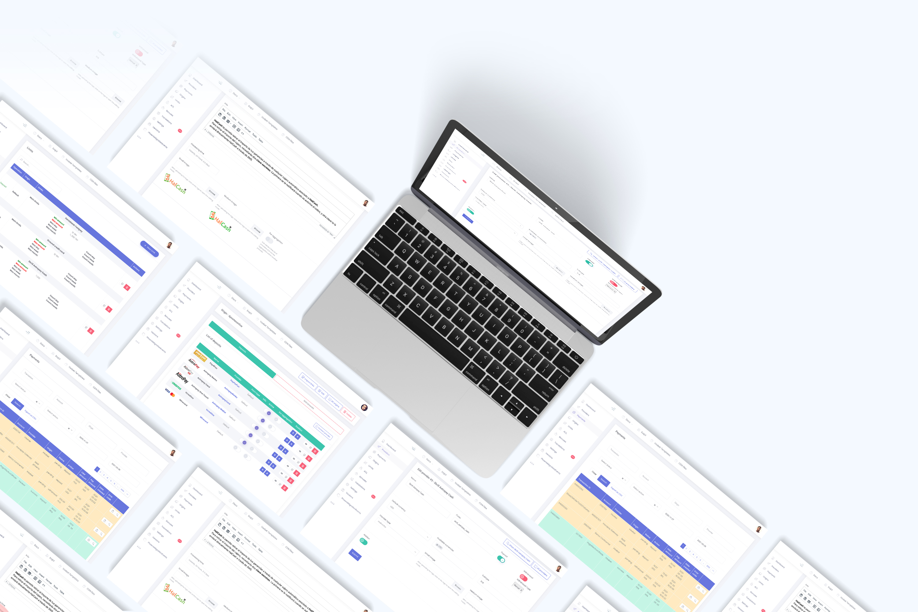 Payment gateway mockup